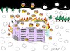 Cartoon: hot winter (small) by yasar kemal turan tagged hot,winter