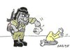 Cartoon: human (small) by yasar kemal turan tagged human