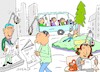 Cartoon: instantly (small) by yasar kemal turan tagged instantly