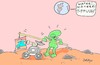 Cartoon: Mars (small) by yasar kemal turan tagged mars