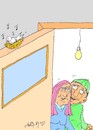 Cartoon: my late mother and father (small) by yasar kemal turan tagged my,late,mother,and,father