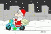 Cartoon: part-time (small) by yasar kemal turan tagged order gift father christmas
