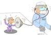 Cartoon: politician (small) by yasar kemal turan tagged politician