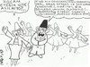 Cartoon: semazen (small) by yasar kemal turan tagged semazen