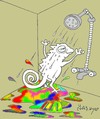 Cartoon: shower (small) by yasar kemal turan tagged shower