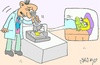 Cartoon: spy-shag (small) by yasar kemal turan tagged spy,microscope,shag,love,science