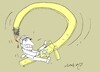 Cartoon: the blood flowing (small) by yasar kemal turan tagged the,blood,flowing