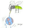 Cartoon: zika (small) by yasar kemal turan tagged zika