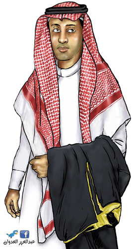Cartoon: adwan (medium) by adwan tagged portrait
