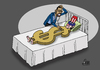 Cartoon: DOCTOR (small) by aungminmin tagged cartoon money people humour financial crisis