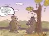 Cartoon: Bären im Herbst (small) by Lutz-i tagged bären herbst