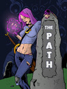 Cartoon: The Path (small) by JamesRiot tagged horror,lovecraft,the,path