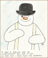 Cartoon: Alex The Snowman (small) by Jani The Rock tagged clockworkorange,snowman,alex
