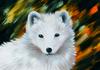Cartoon: Polarfuchs (small) by alesza tagged polar,fox,fuchs,polarfuchs,polarfox,white,animal,digital,art,painting,illustration,unikatdesign