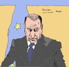 Cartoon: Berlusconi (small) by Fusca tagged corruption,scandals,citizenship