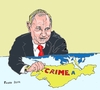 Cartoon: Putin confirms Crimea annexation (small) by Fusca tagged putin,soviet,annexation,kgb,national,socialism