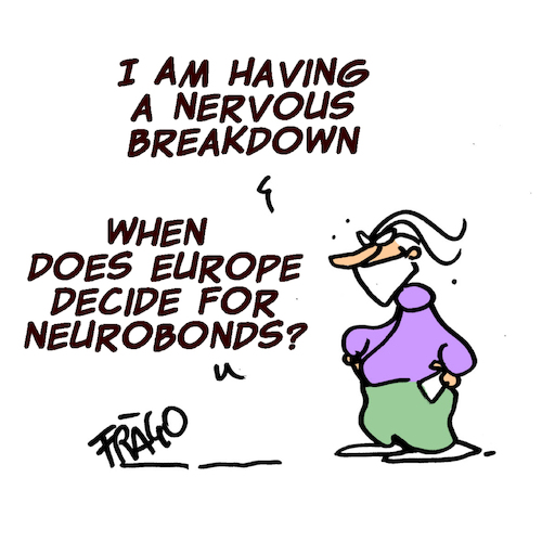 Cartoon: CoronaBond NeuroBond (medium) by fragocomics tagged coronavirus,covid19,pandemic,europe,eurobond,coronabond,coronavirus,covid19,pandemic,europe,eurobond,coronabond