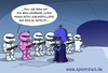 Cartoon: rosa startrooper (small) by ChristianP tagged rosa,startrooper