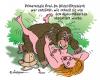 Cartoon: Alphatier (small) by rpeter tagged dschungel affe sex nackt frau