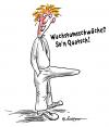 Cartoon: Gegen den Trend! (small) by rpeter tagged wachstum,schwäche,mann,wirtschaft