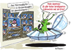 Cartoon: Intelligente Wesen. (small) by rpeter tagged klimaschutz,klimagipfel,kopenhagen,cop15,marsmännchen,erderwärmung