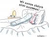 Cartoon: Zusammensein (small) by rpeter tagged sex,kondom,bett,beziehung