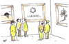 Cartoon: Loading (small) by Monica Zanet tagged loading,free,zanet,museum
