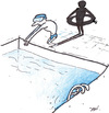 Cartoon: sport (small) by Monica Zanet tagged swimming,free,sport,zanet
