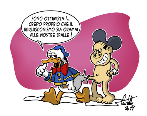 Cartoon: Il berlusconismo (medium) by ignant tagged berlusconi,satira,cartoon