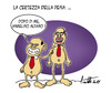Cartoon: La certezza della pena (small) by ignant tagged berlusconi,politica,cartoon,humor