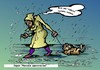 Cartoon: Alle spazieren gern... (small) by medwed1 tagged schljachow,cartoon