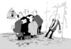 Cartoon: keine (small) by medwed1 tagged dummheit