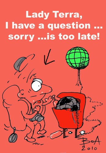 Cartoon: Too late (medium) by boa tagged nature,psihiatry,animation,painting,nude,happy,humor,comic,funny,boa,cartoon