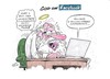 Cartoon: God on facebook (small) by fieldtoonz tagged zuckerbook,god,facebook,confession,clouds,heaven