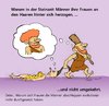 Cartoon: An den Haaren herbeigezogen (small) by TomSe tagged steinzeit,haare,abschleppen