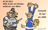 Cartoon: Vorsicht - Er hat ein AKW (small) by TomSe tagged akw,raub,überfall,erpressung,nötigung,rwe,atomkraf,ausstieg