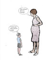 Cartoon: früher (small) by Leviathan64 tagged mutter,kind
