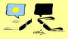 Cartoon: What things talk about - Part 3 (small) by neilo tagged glasses,sunglasses