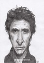 Cartoon: Al Pacino (small) by Joen Yunus tagged caricature pencil celebrities movie hollywood al pacino