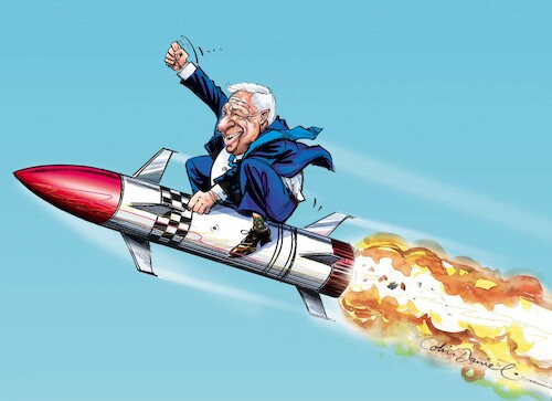 Cartoon: Ariel Sharon caricature (medium) by Colin A Daniel tagged ariel,sharon,caricature,by,colin,daniel