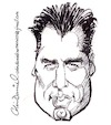 Cartoon: John Travolta caricature (small) by Colin A Daniel tagged john,travolta,caricature
