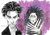 Cartoon: Johnny Depp caricature (small) by Colin A Daniel tagged johnny,depp,caricature,colin,daniel