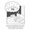 Cartoon: Schäfchenzählen (small) by HilaryAllison tagged schaf schäfe schäfchen zählen schlafstörung insomnia counting sheep email liste aufgabenliste