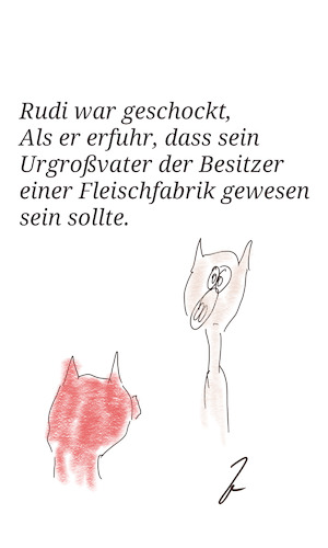Cartoon: Rudis Opa (medium) by hurvinek tagged fleisch,schweine