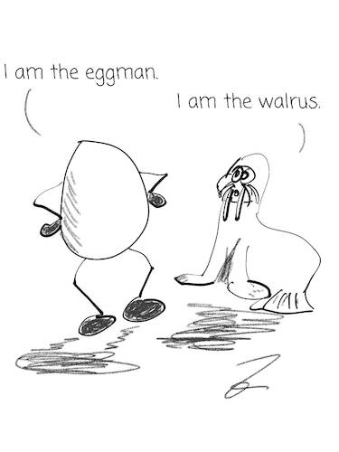 Cartoon: The Egg Series IV (medium) by hurvinek tagged eggs
