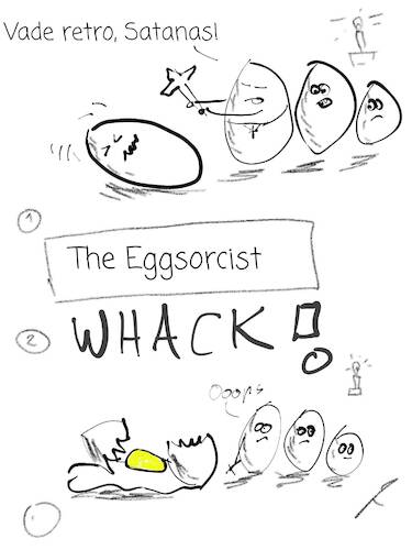 Cartoon: The Egg Series IV (medium) by hurvinek tagged eggs