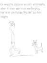 Cartoon: Katzenpsychoterror (small) by hurvinek tagged katzen