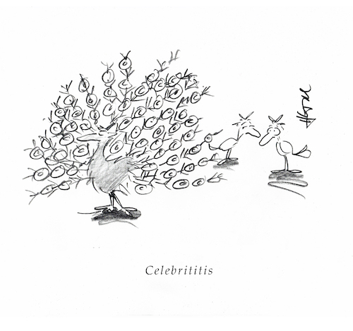 Cartoon: Celebrities (medium) by helmutk tagged culture