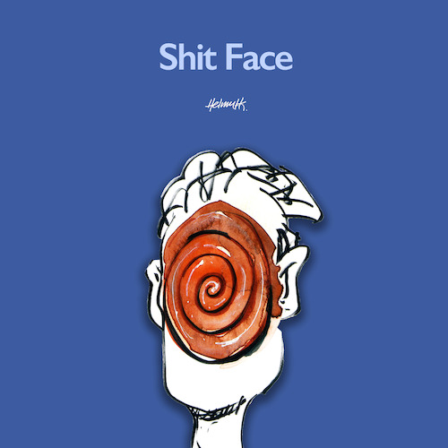 Cartoon: Shit Face (medium) by helmutk tagged famous,people