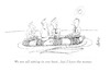 Cartoon: One Boat (small) by helmutk tagged business